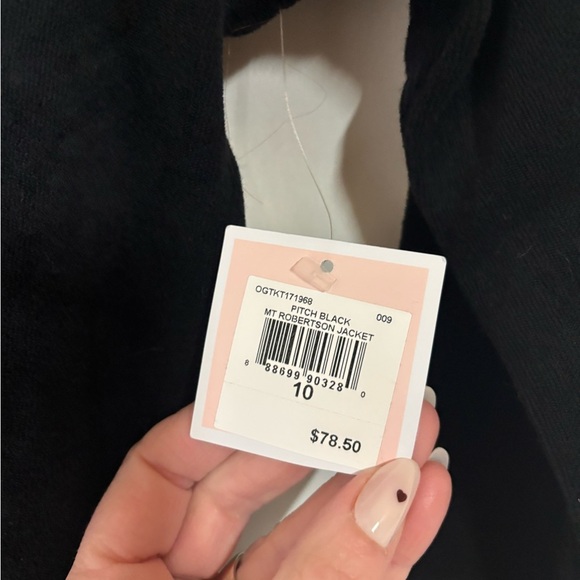 New with tags, girls size 10 juicy couture brand jacket, #E836 - Picture 3 of 4